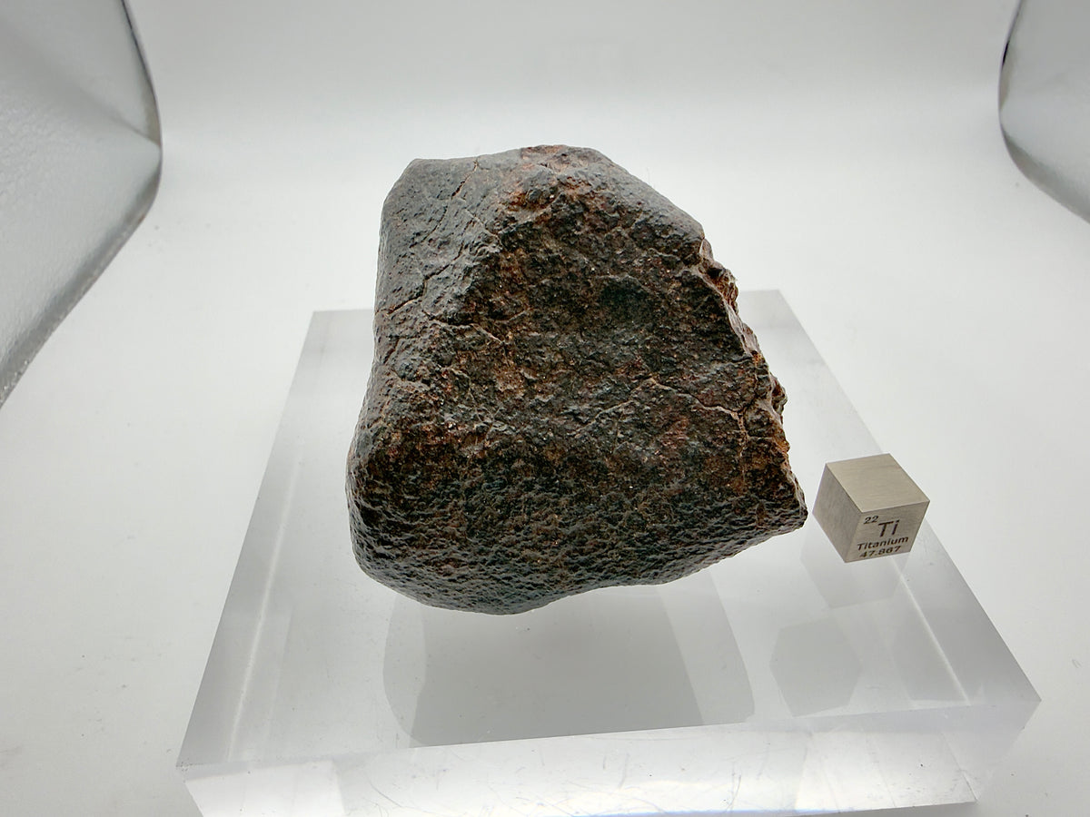 Window Meteorite NWA XXX Ordinary Chondrite, 313.16g, Oriented, Fresh Crust – Treasure ...