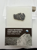 Rabt Sbayta 007 lunar feldspathic breccia meteorite slice 1.58g -- Moon rock from lunar highlands, Treasure Coast Meteorite C