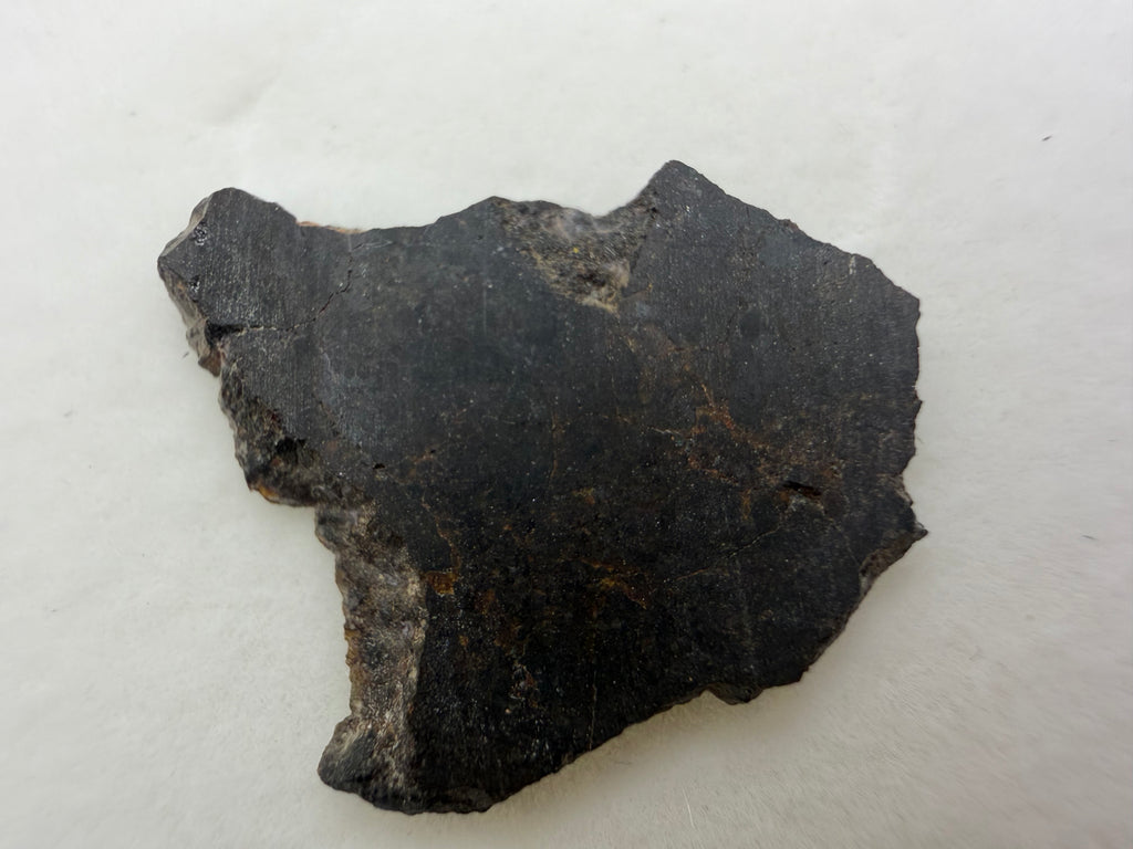 Rafsa 005 plutonic angrite 1.00g -- coarse mineral grains visible in compact individual specimen