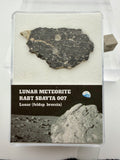 Rabt Sbayta 007 lunar feldspathic breccia meteorite slice 4.60g -- Moon rock from highland crust, Treasure Coast Meteorite Co