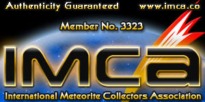 IMCA Member #3323 Treasure Coast Meteorite Co.