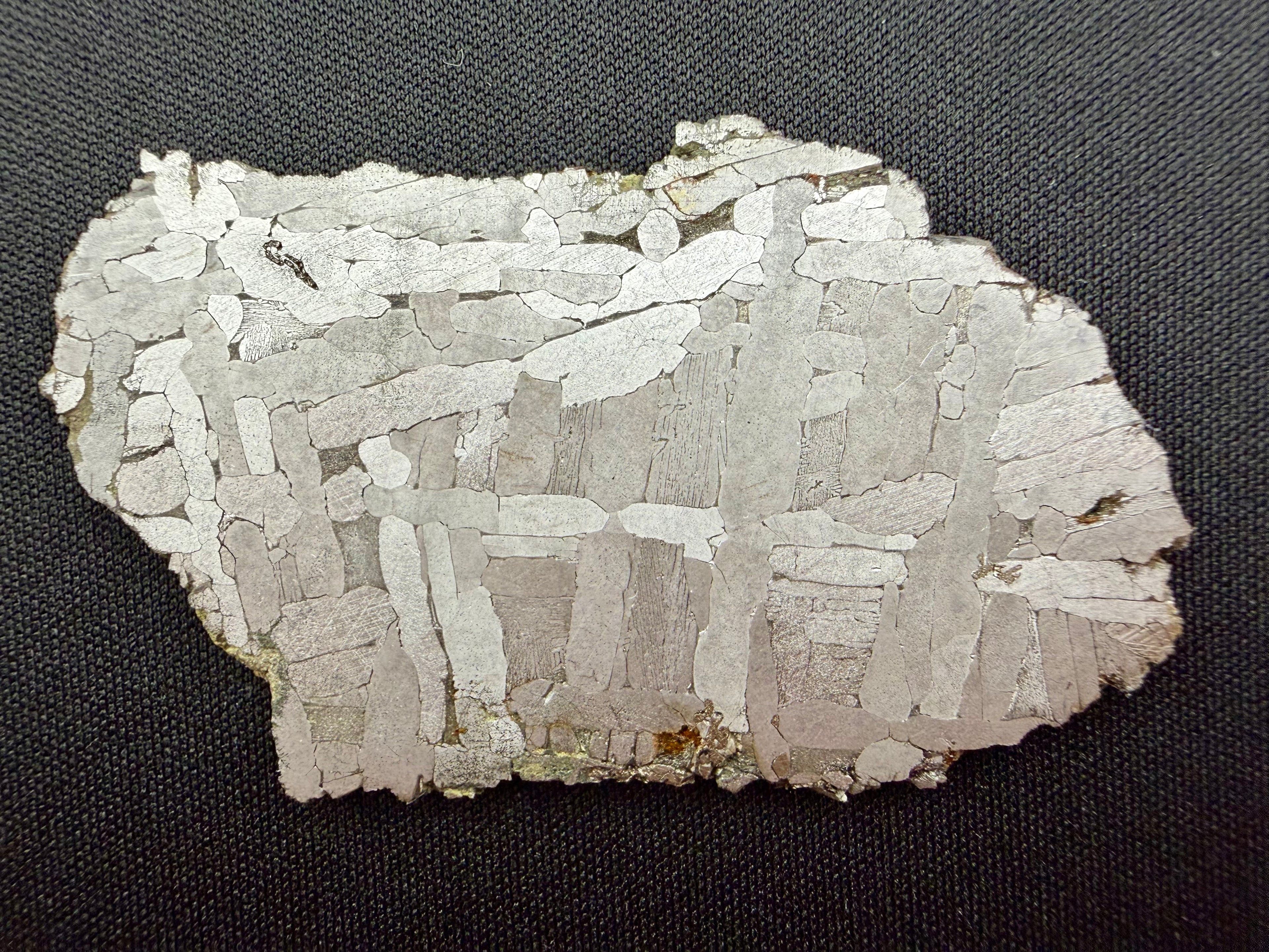 Kaalijarv Iron Meteorite Full Slice IAB-MG Etched w/ COA & Gembox Display Case, 29.53g