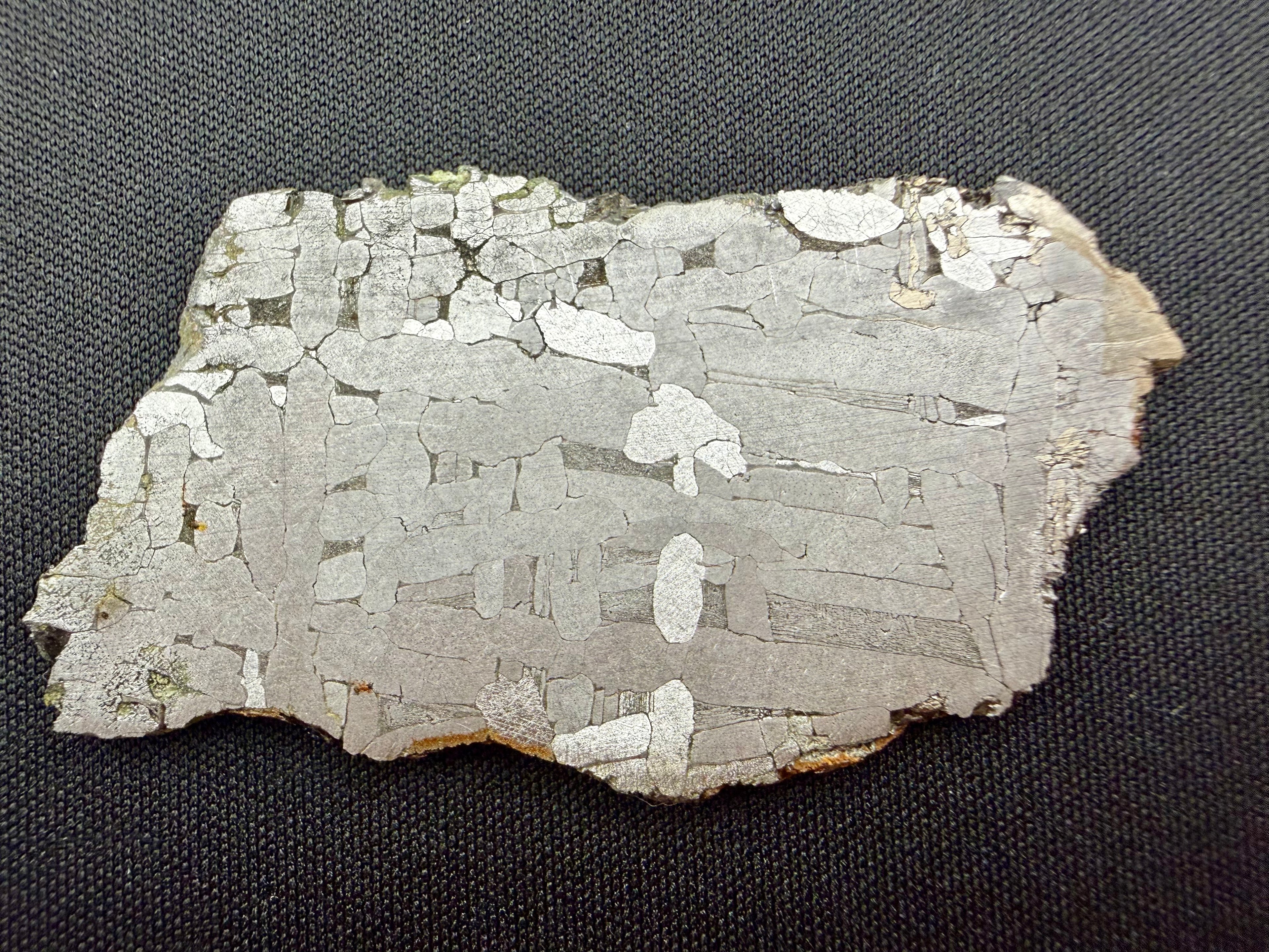 Kaalijarv Iron Meteorite Full Slice IAB-MG Etched w/ COA & Gembox Display Case, 23.42g