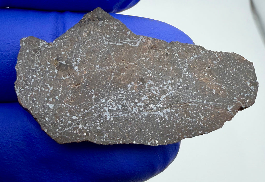 Bir Ounane 001 ungrouped achondrite 6.46g -- transitional texture between chondritic and differentiated states