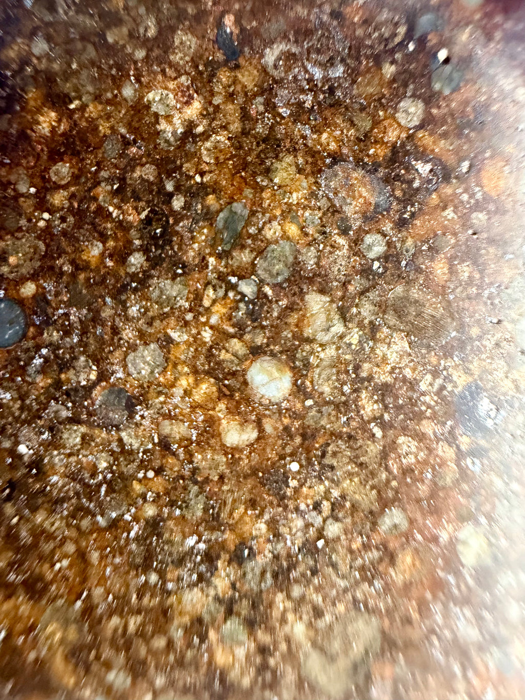 NWA 17496 ordinary chondrite 13.23g -- Type 3 texture with preserved spherical chondrules and metal flecks