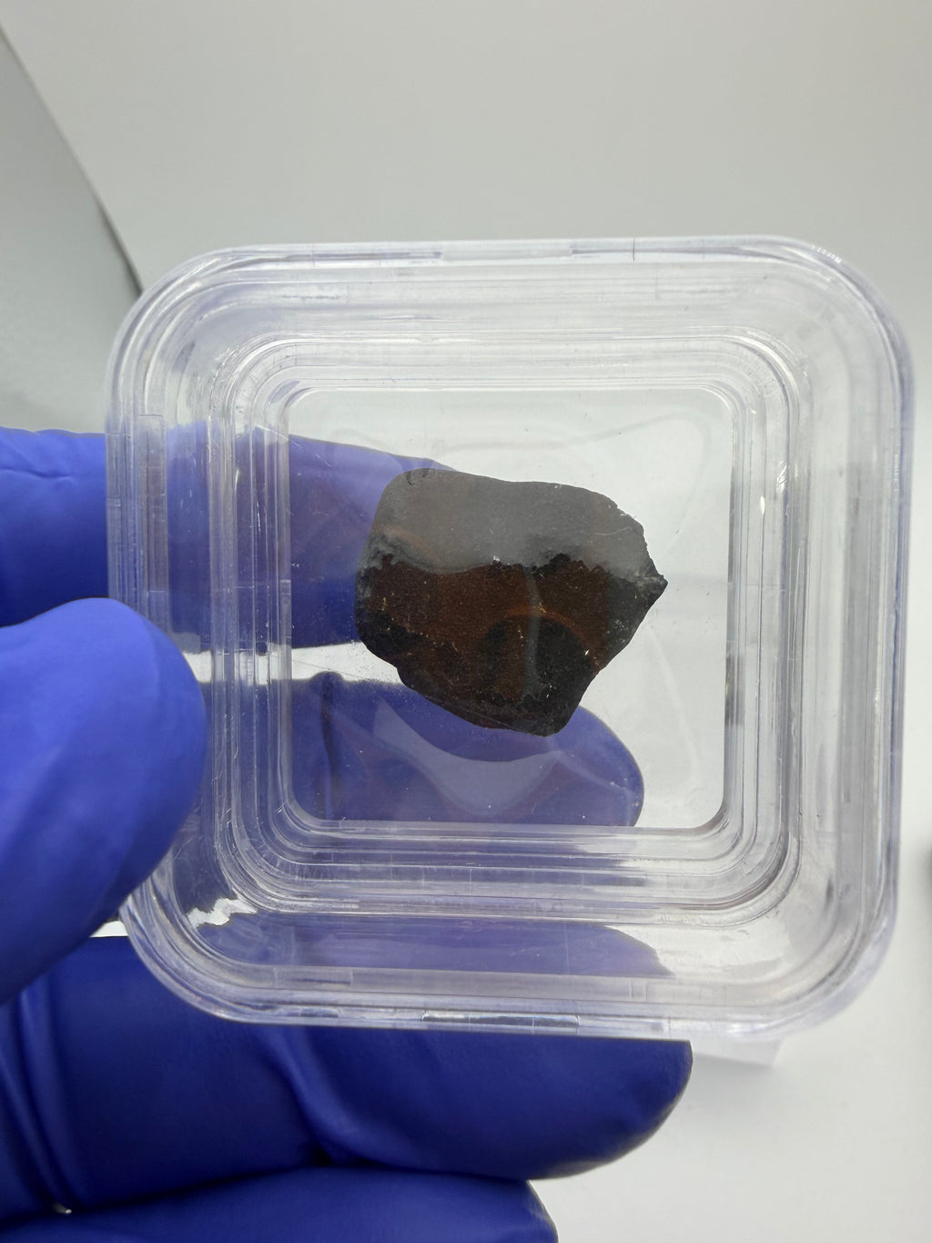 Ait Saoun - EH3 Enstatite WITNESSED FALL, Crusted Individual w/ COA - 7.88g