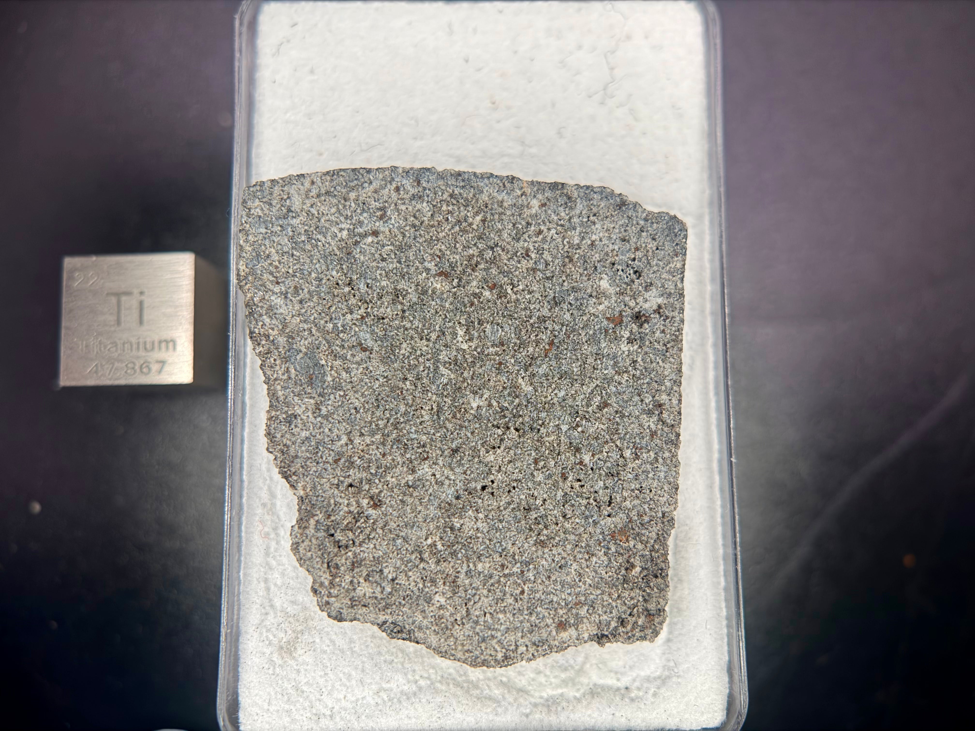 Ksar Ghilane 022 Achondrite Meteorite, 9.07g End Cut – Treasure Coast ...