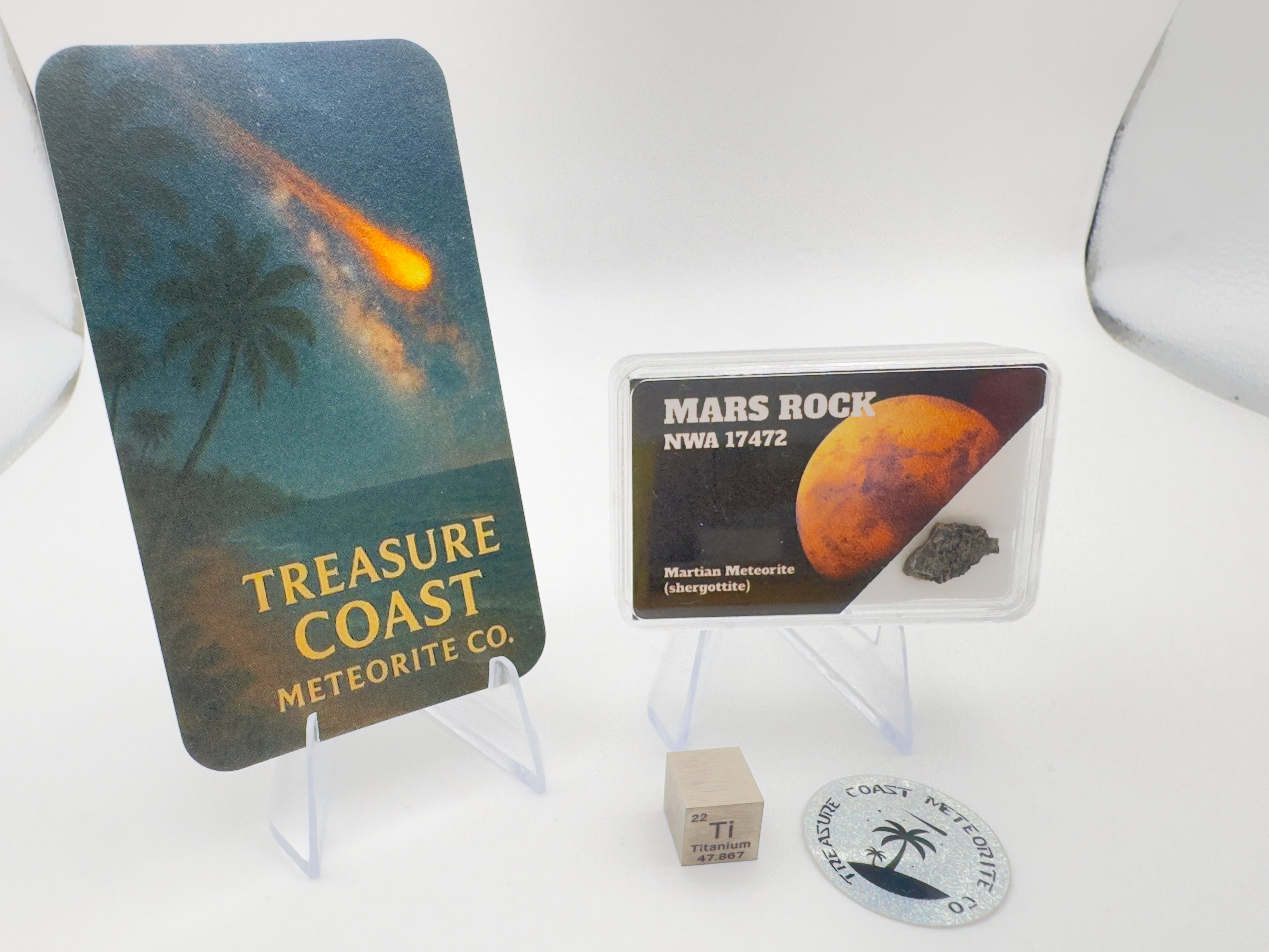 NWA 17472 Mars Meteorite - Rare fragment of Martian Shergotitte w/COA- Display/Gift box