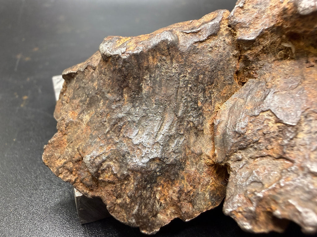 Gebel Kamil Iron Meteorite Individual, Ungrouped Ataxite, 550.00g, Impact Crater Specimen