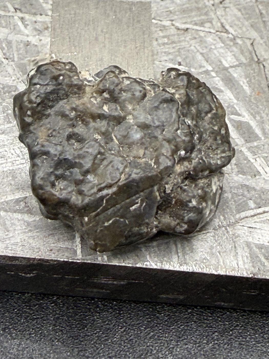 Laayoune 002 Lunar Meteorite End Cut, Feldspathic Breccia, 3.09g, Moon Rock