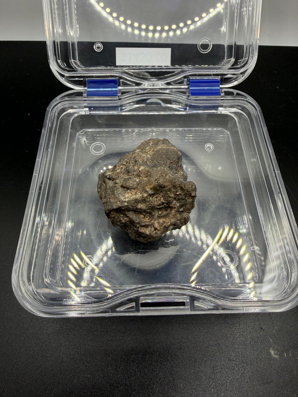 Laayoune 002 feldspathic breccia 31.95g -- impact-welded lunar crustal fragments with natural weathered surface