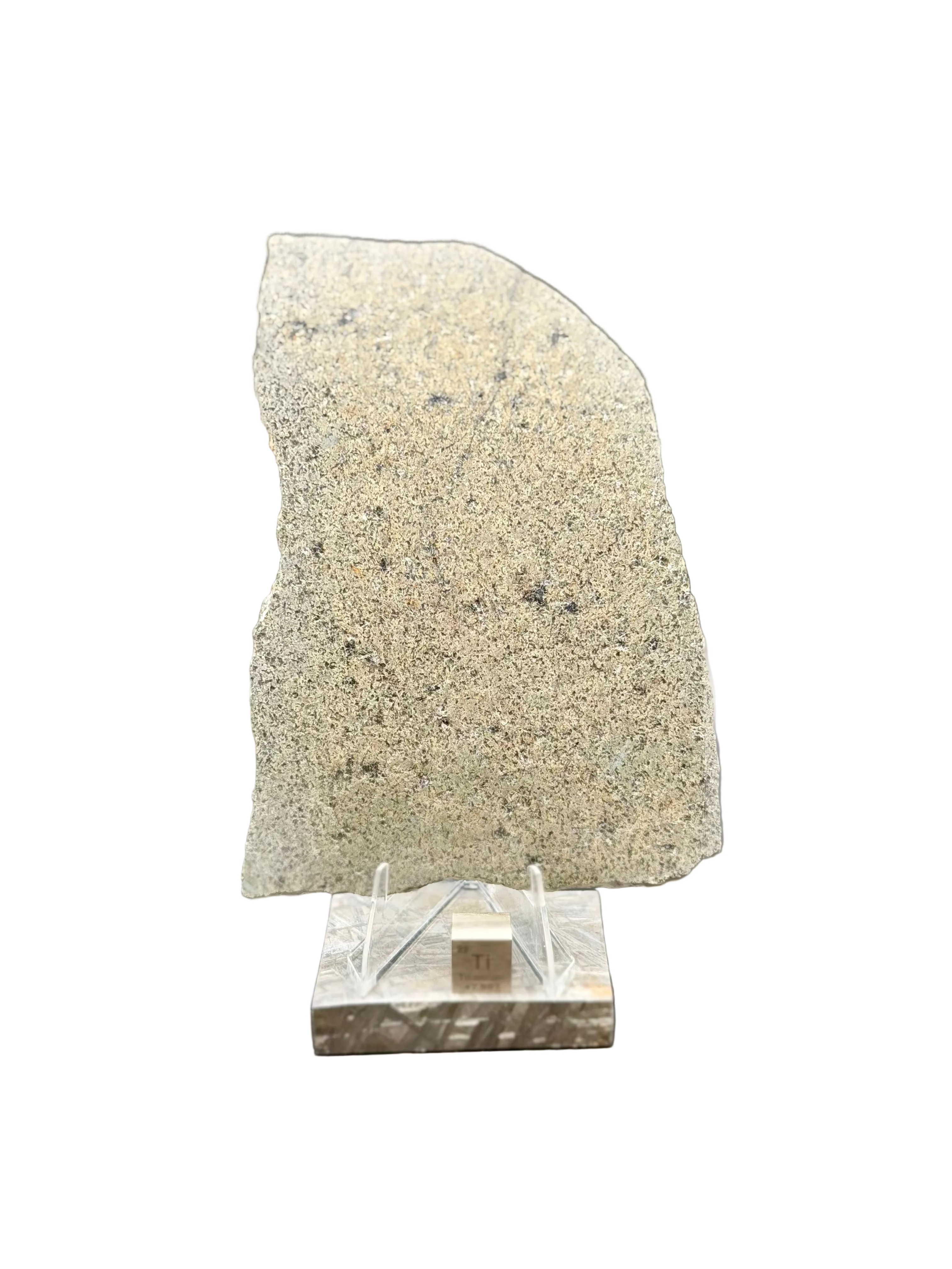 NWA 17472 Martian Meteorite, Basaltic Shergottite, 65.00g, Full Slice ...