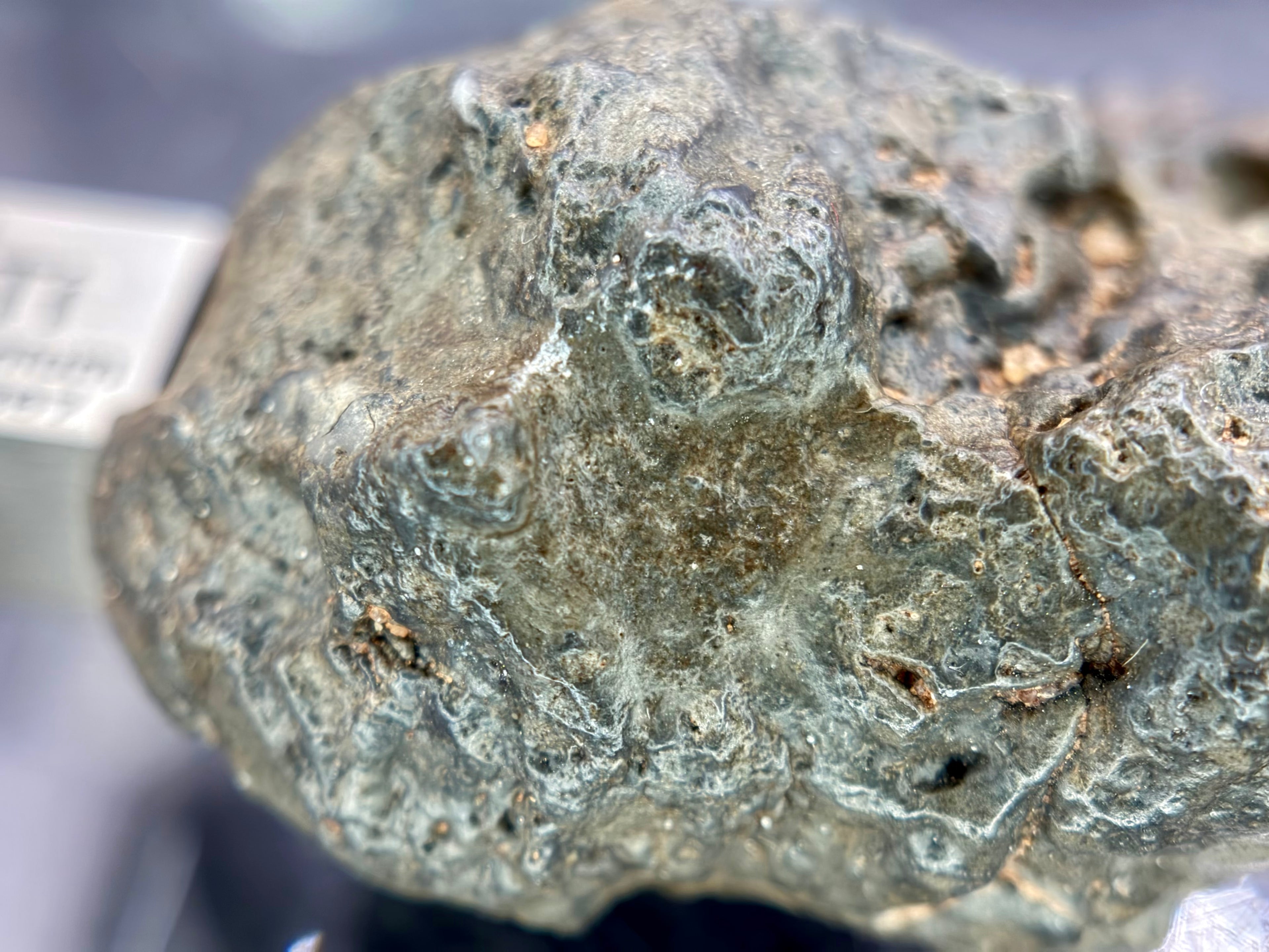NWA 17706 lunar meteorite 45.40g -- clast boundaries and fusion textures from Moon surface impact processes