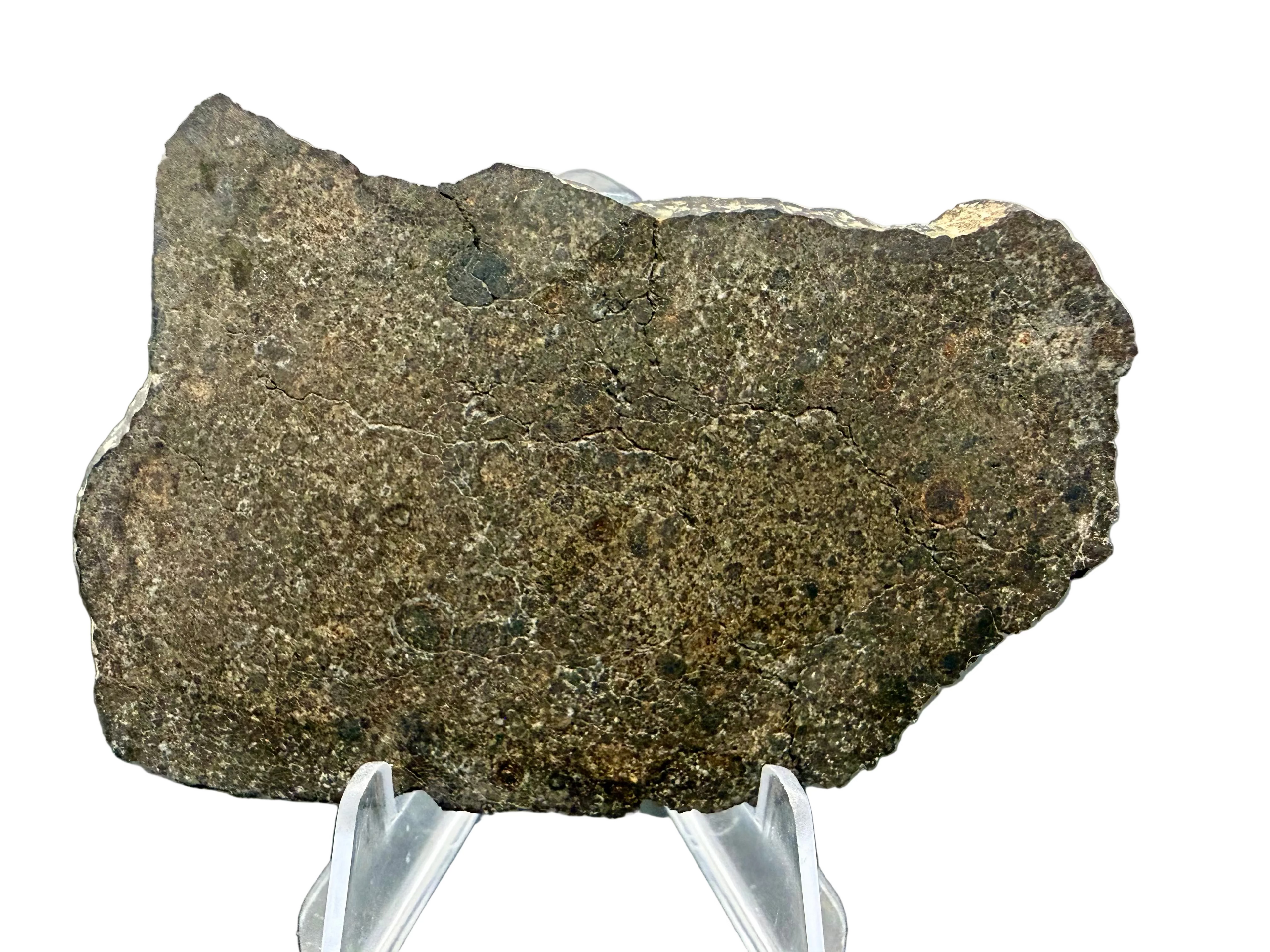 Carbonitious Rocks NWA 17920 CK6 Meteorite Slice -- 28.53g, Complete Section – Treasure ...