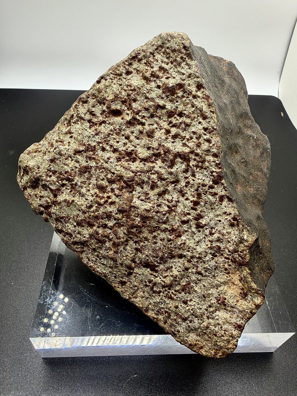 Window Meteorite NWA XXX Oriented Chondrite, 1091.71g, Regmaglypts – Treasure Coast ...