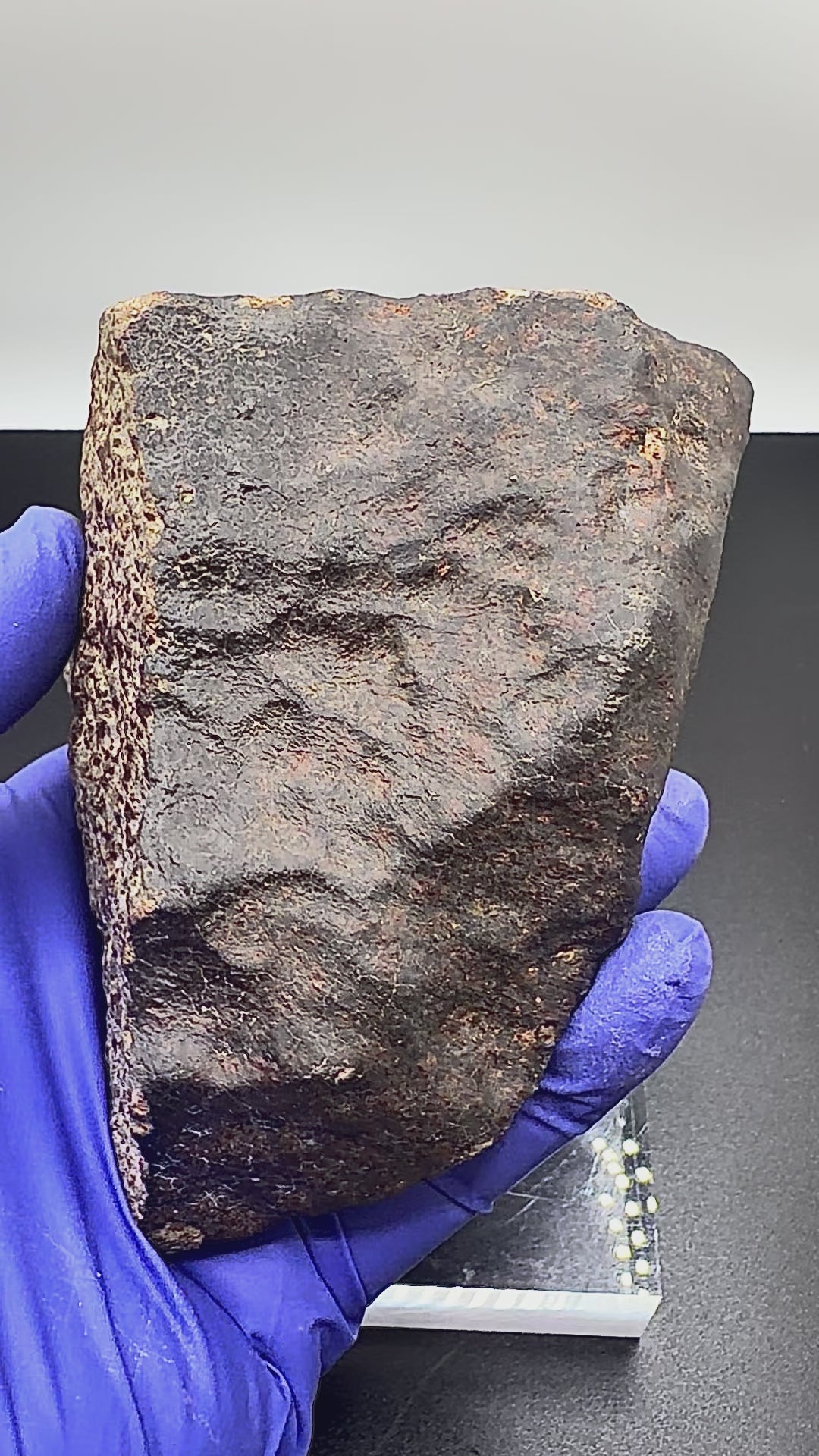 NWA XXX Ordinary Chondrite Meteorite Individual, Unclassified, 1091.71g, Oriented with Regmaglypts