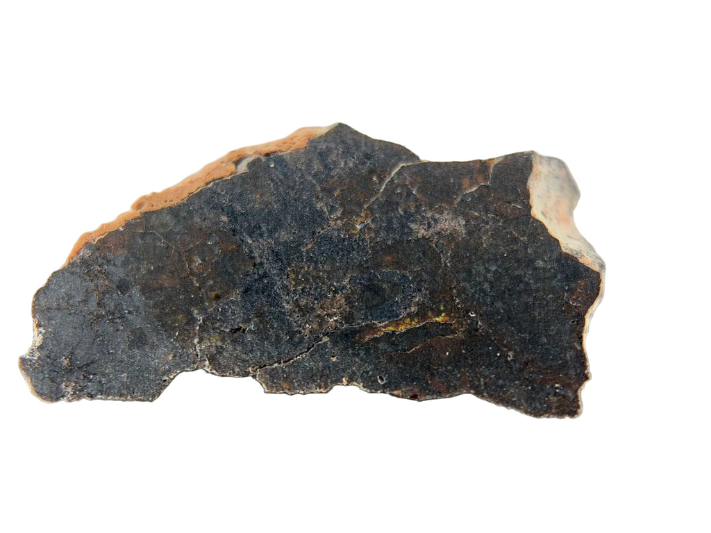 Rafsa 005 Angrite Meteorite End Cut, Plutonic Angrite, 1.09g, Protogranular Texture